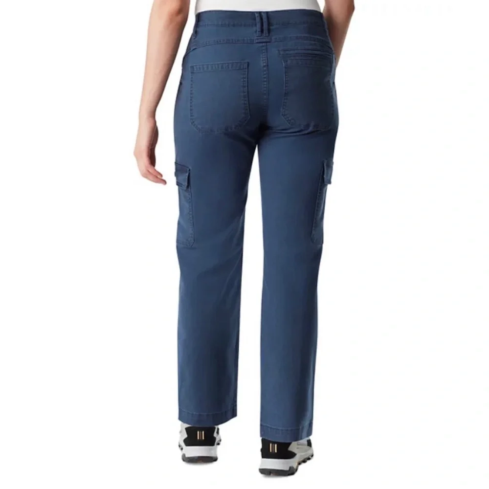 BASS Outdoor Cargo Straight Pant Navy - Picture 2 of 3